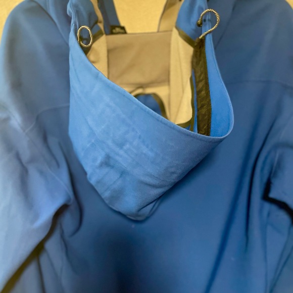 Mountain Hardwear Hooded Men's Performance Jacket in Vibrant Blue; Size Large - Picture 7 of 9